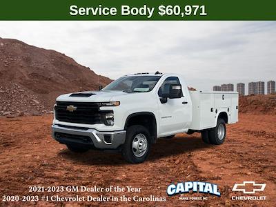 New 2024 Chevrolet Silverado 3500 Work Truck Regular Cab RWD, Knapheide Steel Service Body Service Truck for sale #9CC17495 - photo 1