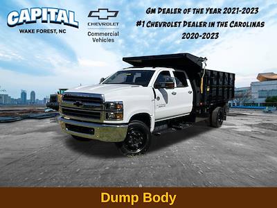 New 2024 Chevrolet Silverado 5500 Work Truck Crew Cab 2WD, PJ's Landscape Dump for sale #9CC18365 - photo 1