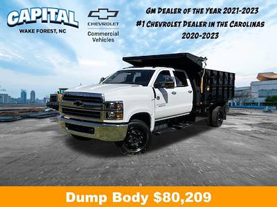 New 2024 Chevrolet Silverado 5500 Work Truck Crew Cab 2WD, PJ's Landscape Dump for sale #9CC18365 - photo 1