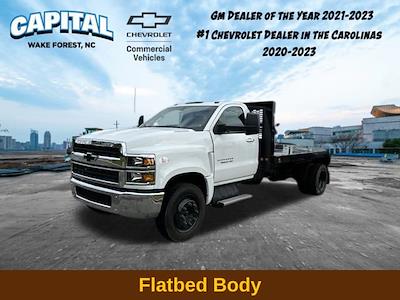 New 2024 Chevrolet Silverado 5500 Work Truck Regular Cab 2WD, 14' 5" Knapheide Value-Master X Flatbed Truck for sale #9CC22606 - photo 1