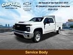 New 2024 Chevrolet Silverado 3500 Work Truck Crew Cab 4WD, 8' 2" Reading Panel Service Body Service Truck for sale #9CC24244 - photo 1