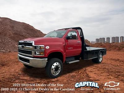 New 2024 Chevrolet Silverado 5500 Work Truck Regular Cab 4WD, 11' 4" Bedrock Granite Series Flatbed Truck for sale #9CC25609 - photo 1