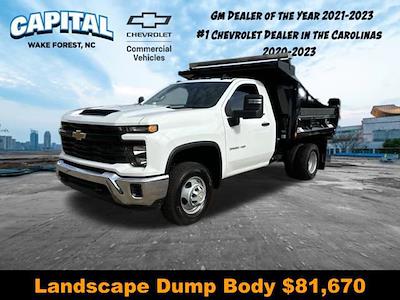 2024 Chevrolet Silverado 3500 Regular Cab 4WD, Crysteel E-Tipper Dump Truck for sale #9CC29280 - photo 1