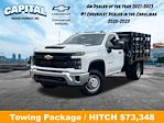 New 2024 Chevrolet Silverado 3500 Work Truck Regular Cab 4WD, 9' CM Truck Beds PL Model Stake Bed for sale #9CC29310 - photo 5