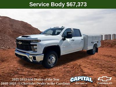 New 2024 Chevrolet Silverado 3500 Work Truck Crew Cab RWD, 9' Reading SL Service Body Service Truck for sale #9CC29656 - photo 1