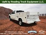 New 2025 Chevrolet Silverado 2500 Work Truck Double Cab 4WD, 8' 2" Reading Classic II Steel Service Truck for sale #9CC30557 - photo 2