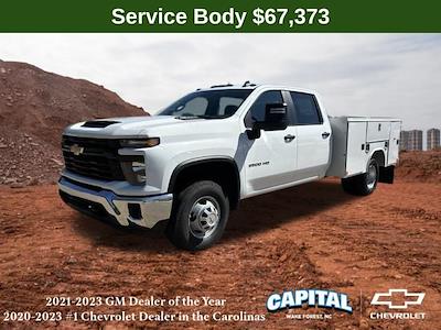 New 2024 Chevrolet Silverado 3500 Work Truck Crew Cab RWD, 9' Reading SL Service Body Service Truck for sale #9CC30715 - photo 1