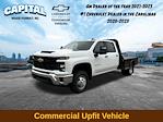 New 2024 Chevrolet Silverado 3500 Work Truck Crew Cab RWD, 9' 4" Bedrock Granite Series Flatbed Truck for sale #9CC30831 - photo 1