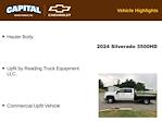 New 2024 Chevrolet Silverado 3500 Work Truck Crew Cab RWD, 9' 4" Bedrock Granite Series Flatbed Truck for sale #9CC30831 - photo 4