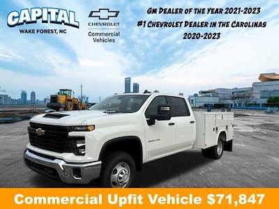 New 2024 Chevrolet Silverado 3500 Work Truck Crew Cab 4WD, 9' Reading SL Service Body Service Truck for sale #9CC31228 - photo 1