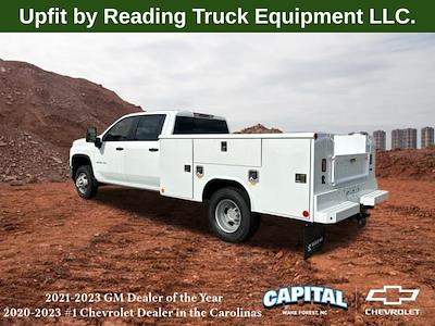 New 2024 Chevrolet Silverado 3500 Work Truck Crew Cab 4WD, 9' Reading Classic II Steel Service Truck for sale #9CC31454 - photo 2