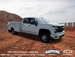 New 2024 Chevrolet Silverado 3500 Work Truck Crew Cab 4WD, 9' Reading Classic II Steel Service Truck for sale #9CC31454 - photo 8