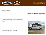 New 2024 Chevrolet Silverado 3500 Work Truck Crew Cab 4WD, 9' Reading SL Service Body Service Truck for sale #9CC31574 - photo 4