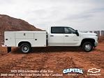 New 2024 Chevrolet Silverado 3500 Work Truck Crew Cab 4WD, 9' Reading SL Service Body Service Truck for sale #9CC31574 - photo 7