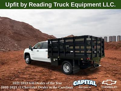 New 2024 Chevrolet Silverado 3500 Work Truck Crew Cab 4WD, 9' CM Truck Beds PL Model Stake Bed for sale #9CC31901 - photo 2