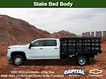 New 2024 Chevrolet Silverado 3500 Work Truck Crew Cab 4WD, 9' CM Truck Beds PL Model Stake Bed for sale #9CC31901 - photo 3