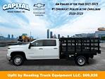 New 2024 Chevrolet Silverado 3500 Work Truck Crew Cab 4WD, 9' CM Truck Beds PL Model Stake Bed for sale #9CC31901 - photo 4