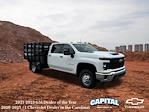 New 2024 Chevrolet Silverado 3500 Work Truck Crew Cab 4WD, 9' CM Truck Beds PL Model Stake Bed for sale #9CC31901 - photo 8