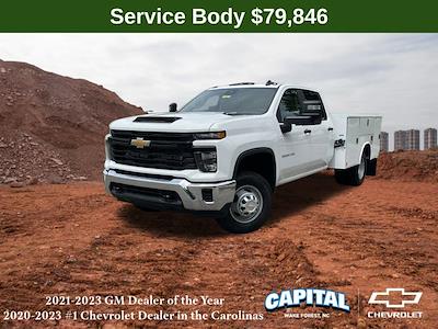 New 2024 Chevrolet Silverado 3500 Work Truck Crew Cab 4WD, Reading SL Service Body Service Truck for sale #9CC32067 - photo 1