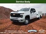 New 2024 Chevrolet Silverado 3500 Work Truck Crew Cab 4WD, Reading SL Service Body Service Truck for sale #9CC32067 - photo 3