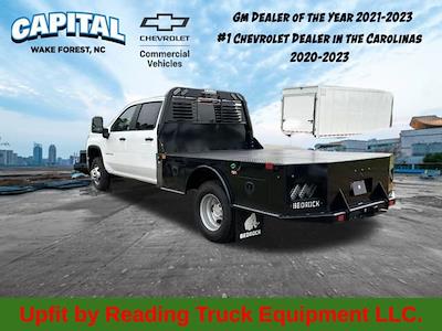 New 2024 Chevrolet Silverado 3500 Work Truck Crew Cab 4WD, Bedrock Granite Series Flatbed Truck for sale #9CC32081 - photo 2