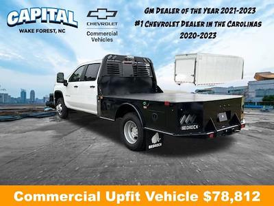 2024 Chevrolet Silverado 3500 Crew Cab 4WD, Bedrock Granite Series Flatbed Truck for sale #9CC32081 - photo 2