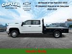 New 2024 Chevrolet Silverado 3500 Work Truck Crew Cab 4WD, Bedrock Granite Series Flatbed Truck for sale #9CC32081 - photo 3