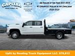 2024 Chevrolet Silverado 3500 Crew Cab 4WD, Bedrock Granite Series Flatbed Truck for sale #9CC32081 - photo 4