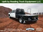 New 2024 Chevrolet Silverado 3500 Work Truck Crew Cab 4WD, Bedrock Granite Series Flatbed Truck for sale #9CC32081 - photo 2