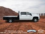 New 2024 Chevrolet Silverado 3500 Work Truck Crew Cab 4WD, Bedrock Granite Series Flatbed Truck for sale #9CC32081 - photo 7