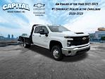 New 2024 Chevrolet Silverado 3500 Work Truck Crew Cab 4WD, Bedrock Granite Series Flatbed Truck for sale #9CC32081 - photo 8