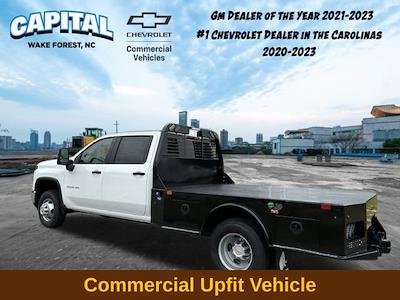 New 2024 Chevrolet Silverado 3500 Work Truck Crew Cab 4WD, Bedrock Granite Series Flatbed Truck for sale #9CC32099 - photo 2