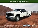 New 2024 Chevrolet Silverado 3500 Work Truck Crew Cab 4WD, 9' Reading SL Service Body Service Truck for sale #9CC32237 - photo 1