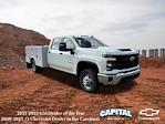 New 2024 Chevrolet Silverado 3500 Work Truck Crew Cab 4WD, 9' Reading SL Service Body Service Truck for sale #9CC32279 - photo 8