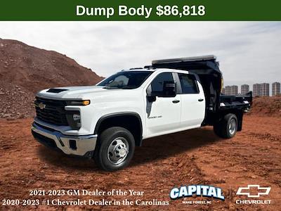 New 2024 Chevrolet Silverado 3500 Work Truck Crew Cab 4WD, Crysteel E-Tipper Dump Truck for sale #9CC32507 - photo 1