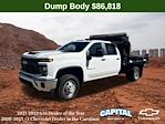 New 2024 Chevrolet Silverado 3500 Work Truck Crew Cab 4WD, Crysteel E-Tipper Dump Truck for sale #9CC32507 - photo 1