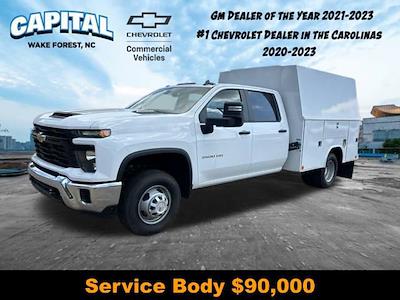 New 2024 Chevrolet Silverado 3500 Work Truck Crew Cab 4WD, Reading Panel Service Body Service Truck for sale #9CC32521 - photo 1