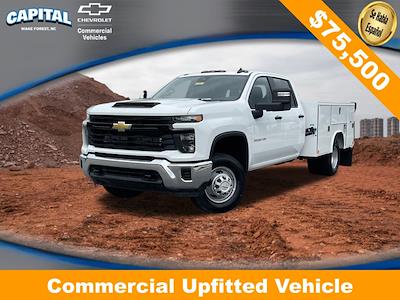 New 2024 Chevrolet Silverado 3500 Work Truck Crew Cab 4x4, 9' Reading SL Service Body Service Truck for sale #9CC32867 - photo 1