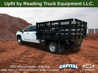 New 2024 Chevrolet Silverado 3500 Work Truck Crew Cab 4WD, 9' CM Truck Beds PL Model Stake Bed for sale #9CC32899 - photo 2