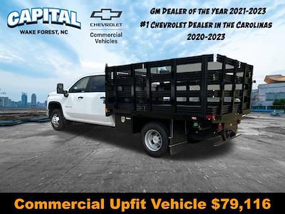 New 2024 Chevrolet Silverado 3500 Work Truck Crew Cab 4WD, 9' CM Truck Beds PL Model Stake Bed for sale #9CC32899 - photo 2