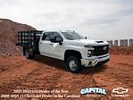 New 2024 Chevrolet Silverado 3500 Work Truck Crew Cab 4WD, 9' CM Truck Beds PL Model Stake Bed for sale #9CC32899 - photo 8