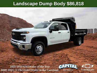 New 2024 Chevrolet Silverado 3500 Work Truck Crew Cab 4WD, Crysteel E-Tipper Dump Truck for sale #9CC32952 - photo 1