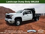 New 2024 Chevrolet Silverado 3500 Work Truck Crew Cab 4WD, Crysteel E-Tipper Dump Truck for sale #9CC32952 - photo 1