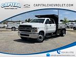 New 2024 Chevrolet Silverado 4500 Work Truck Crew Cab 4x2, PJ's Platform Body Flatbed Truck for sale #9CC43380 - photo 1