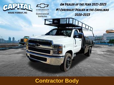 New 2024 Chevrolet Silverado 4500 Work Truck Regular Cab 2WD, 12' PJ's Western Flatbed Truck for sale #9CC44783 - photo 1