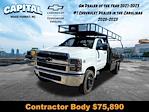 New 2024 Chevrolet Silverado 4500 Work Truck Regular Cab 2WD, 12' PJ's Western Flatbed Truck for sale #9CC44783 - photo 1