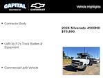 New 2024 Chevrolet Silverado 4500 Work Truck Regular Cab 2WD, 12' PJ's Western Flatbed Truck for sale #9CC44783 - photo 3