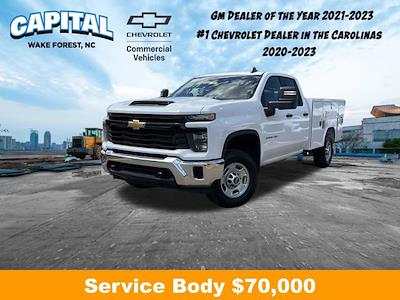 New 2024 Chevrolet Silverado 2500 Work Truck Double Cab 2WD, Reading SL Service Body Service Truck for sale #9CC47511 - photo 1