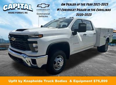 New 2024 Chevrolet Silverado 3500 Work Truck Crew Cab RWD, 9' Knapheide Steel Service Body Service Truck for sale #9CC48806 - photo 1