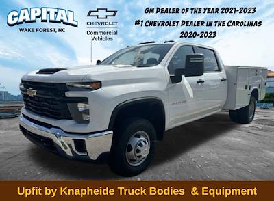 New 2024 Chevrolet Silverado 3500 Work Truck Crew Cab RWD, 9' Knapheide Steel Service Body Service Truck for sale #9CC48806 - photo 1